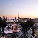 Eiffel Tower View Terrace Royal Suite Hotel Balzac Paris