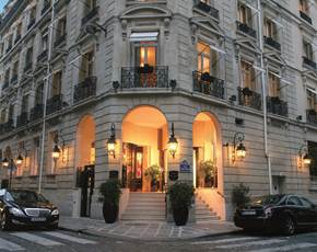 Hotel Balzac Paris Entrance Champs Elysees